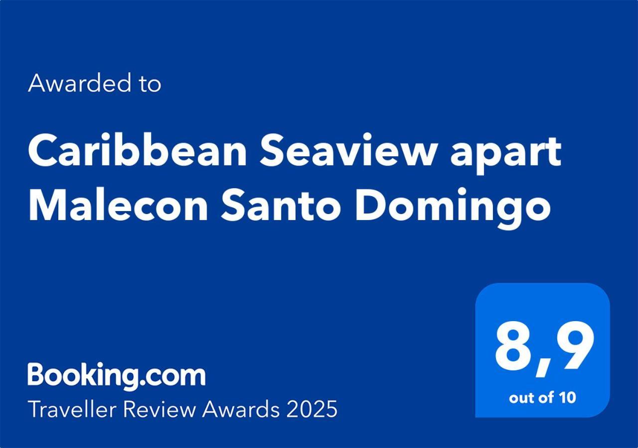 Caribbean Seaview Apart Malecon ซานโตโดมิงโก ภายนอก รูปภาพ
