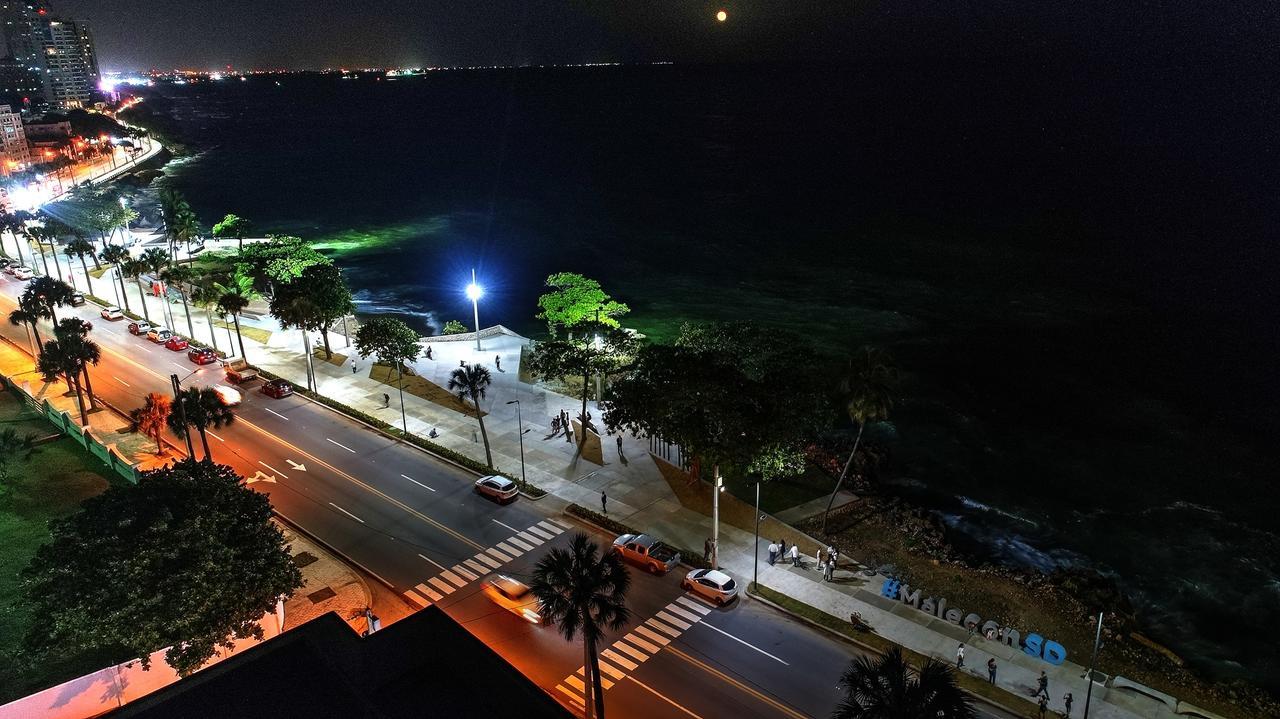 Caribbean Seaview Apart Malecon ซานโตโดมิงโก ภายนอก รูปภาพ