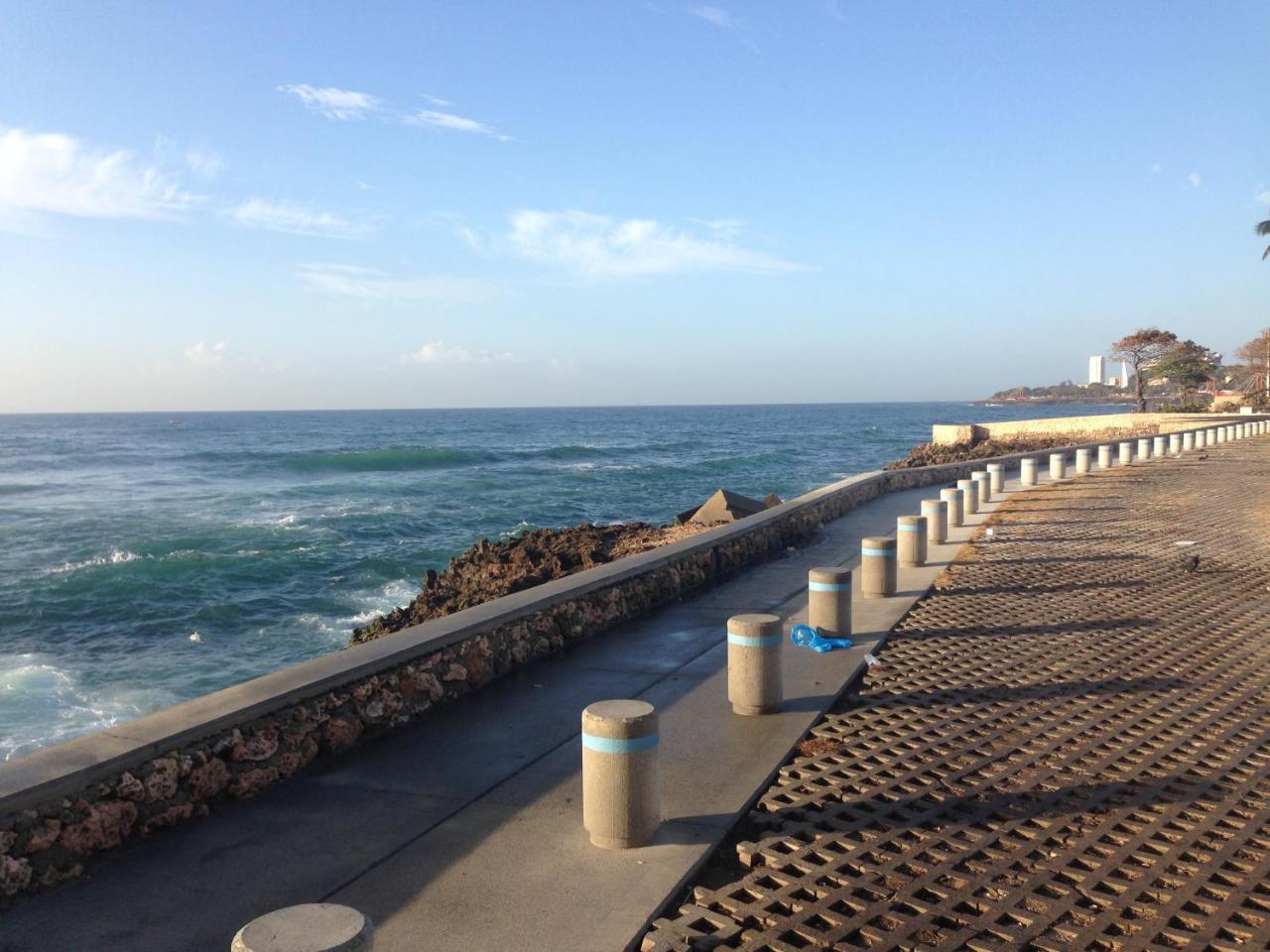 Caribbean Seaview Apart Malecon ซานโตโดมิงโก ภายนอก รูปภาพ